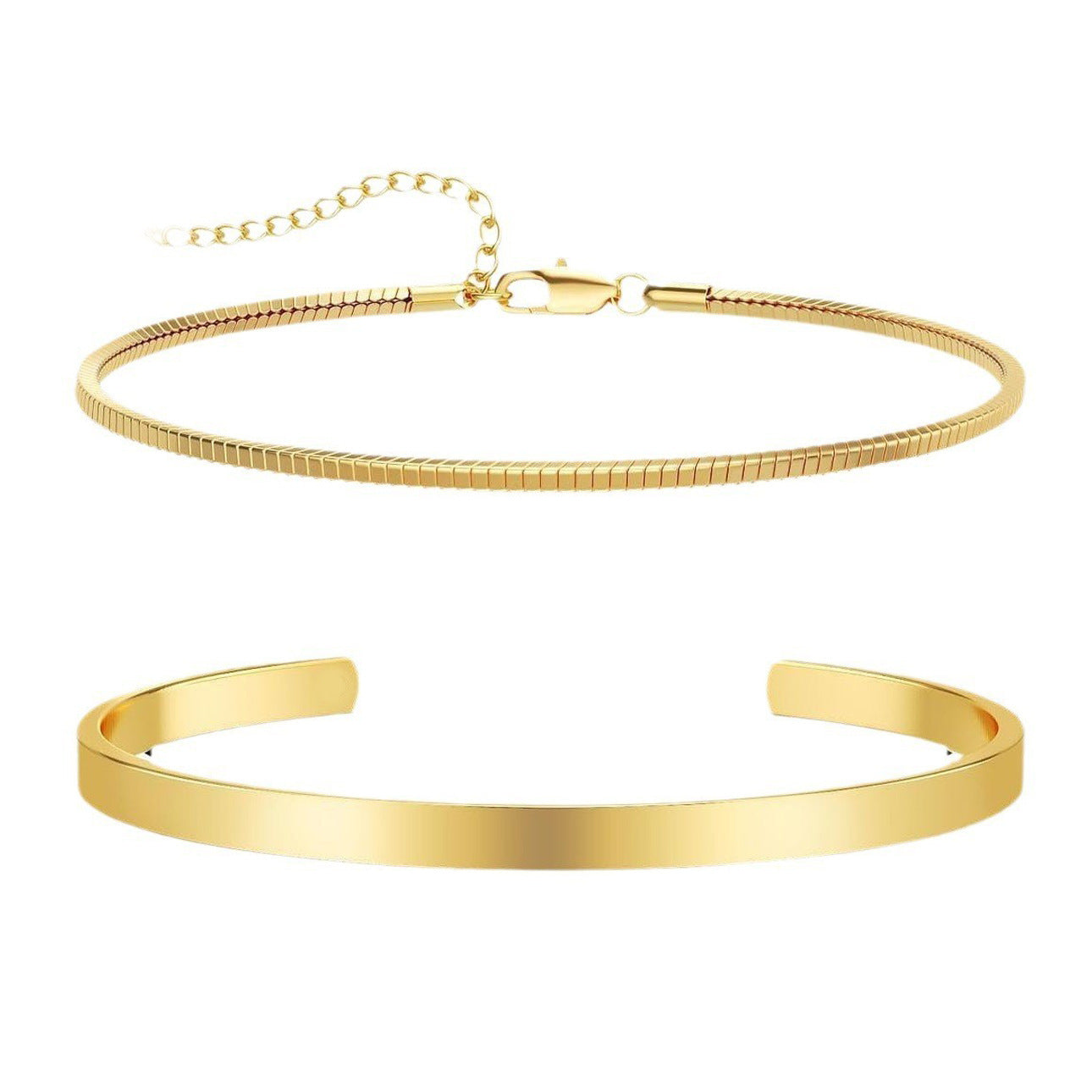 Bracelet à maillons cubains
