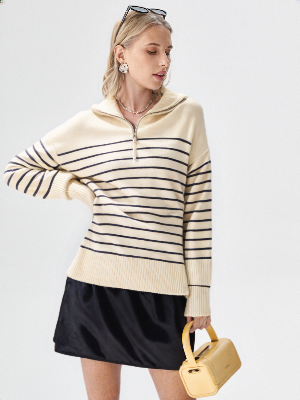 Carmine ™ | Manteau à rayures