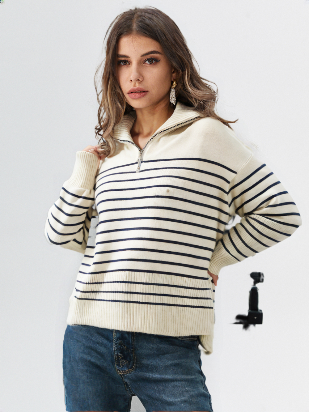 Carmine ™ | Manteau à rayures
