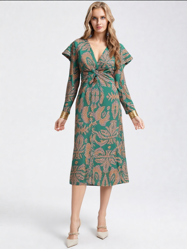 Dineke™ | Robe élégante à fleurs