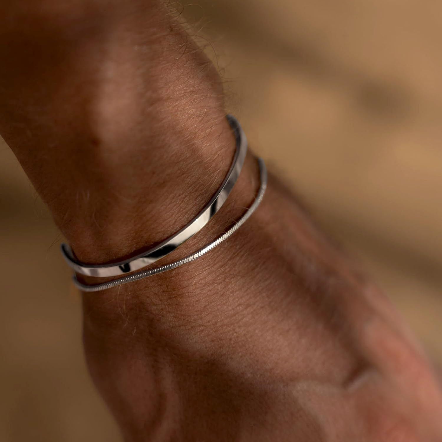 Bracelet à maillons cubains