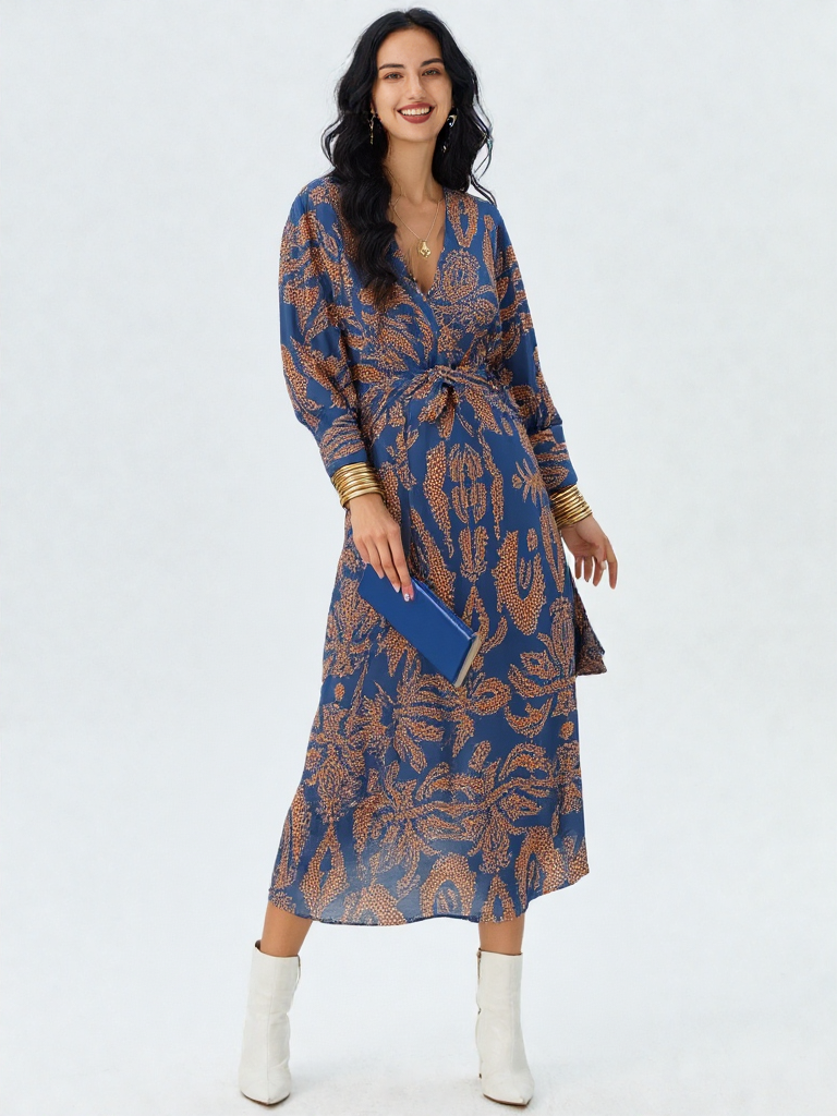 Dineke™ | Robe élégante à fleurs