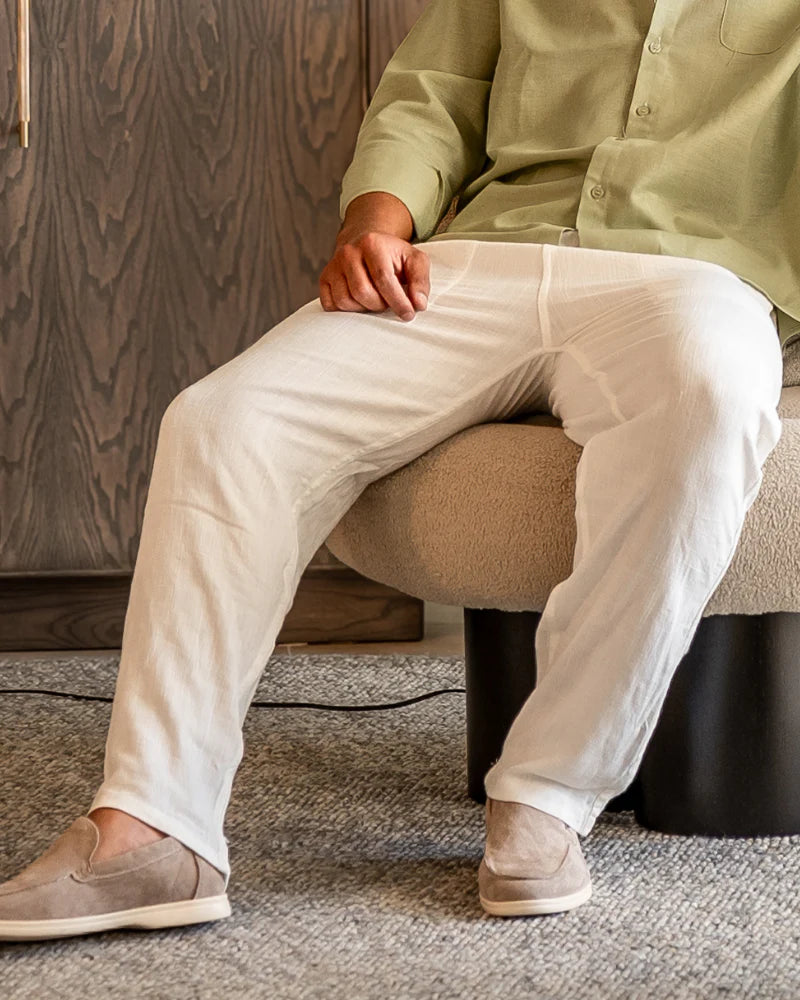Marrakech™ | Pantalon en lin (Coupe Slim)